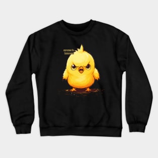 screams in lowercase Crewneck Sweatshirt